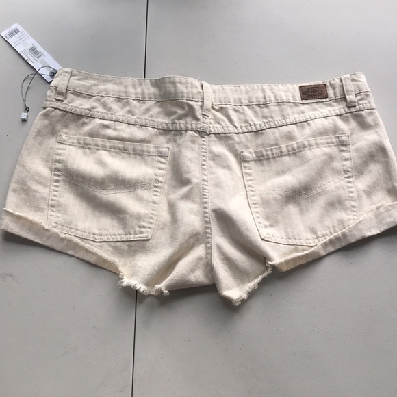 Nwt O’Neill Owen bleach stripe wash denim shorts size 11 - Picture 4 of 10